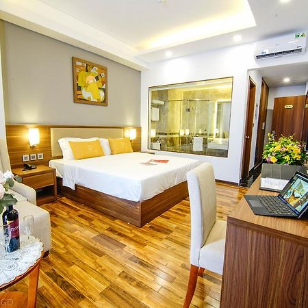 Green Hadong Hotel Ha Dong Bagian luar foto