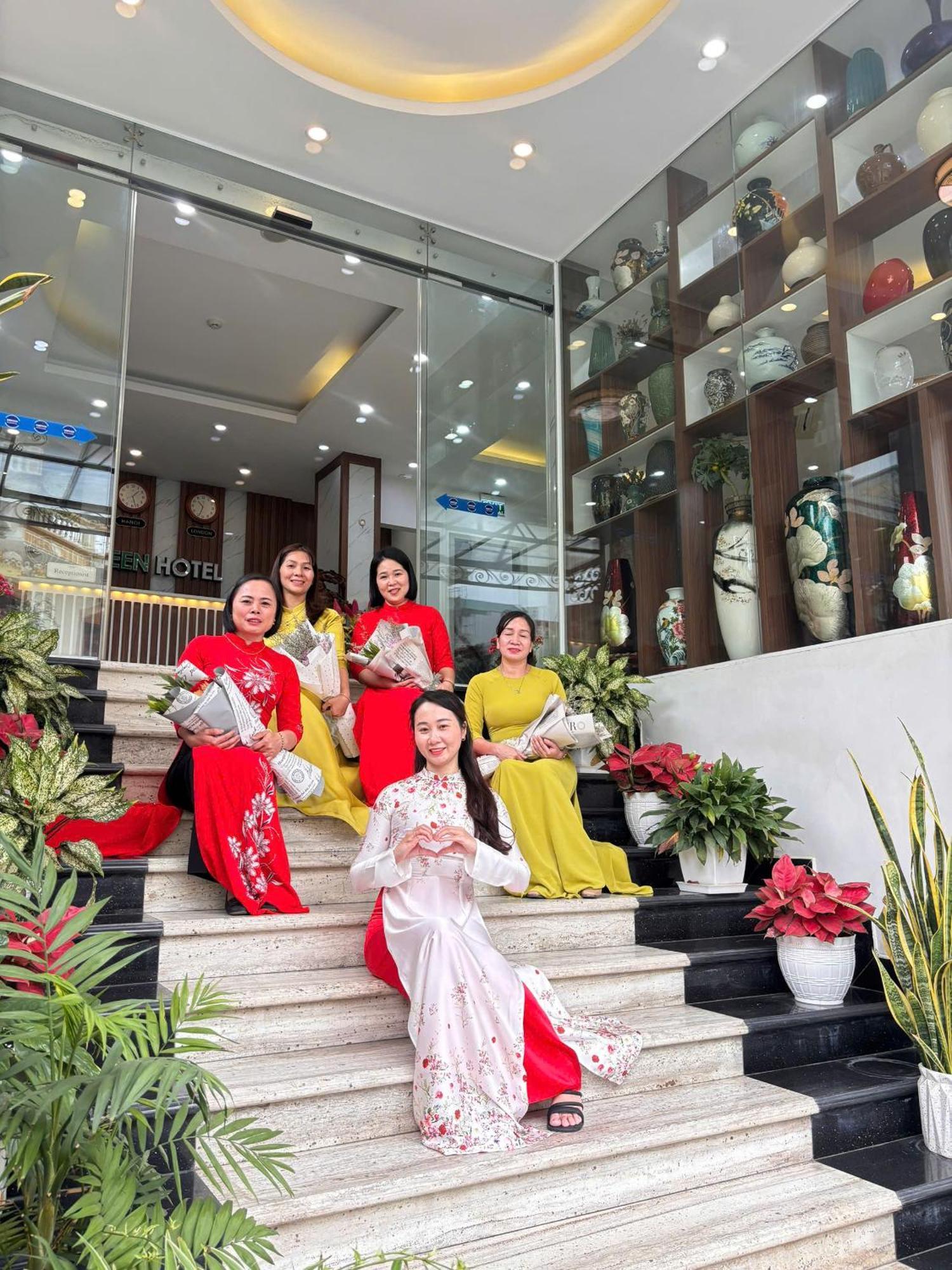 Green Hadong Hotel Ha Dong Bagian luar foto