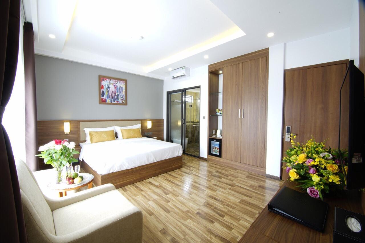 Green Hadong Hotel Ha Dong Bagian luar foto