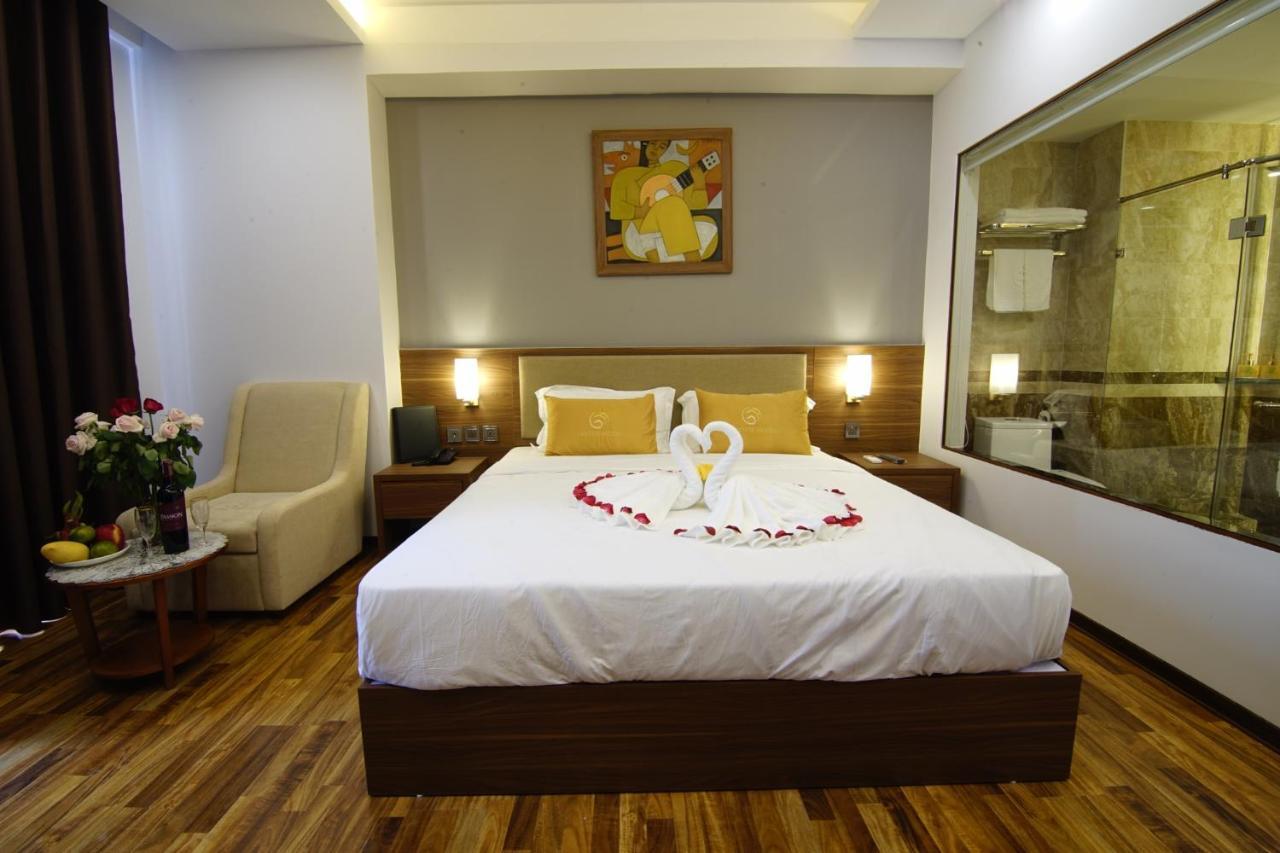Green Hadong Hotel Ha Dong Bagian luar foto