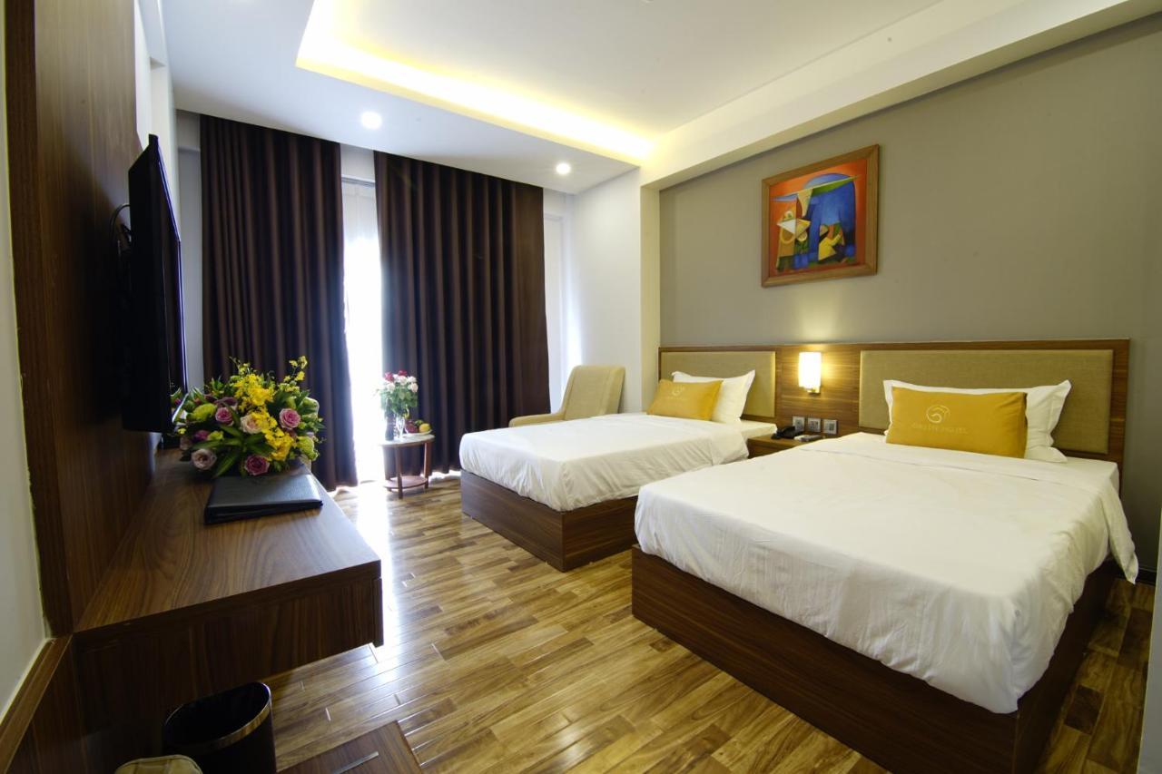 Green Hadong Hotel Ha Dong Bagian luar foto
