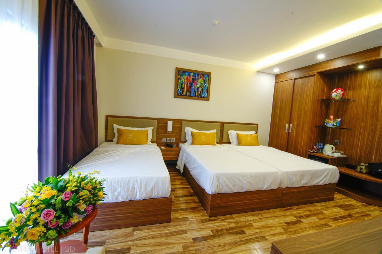 Green Hadong Hotel Ha Dong Bagian luar foto