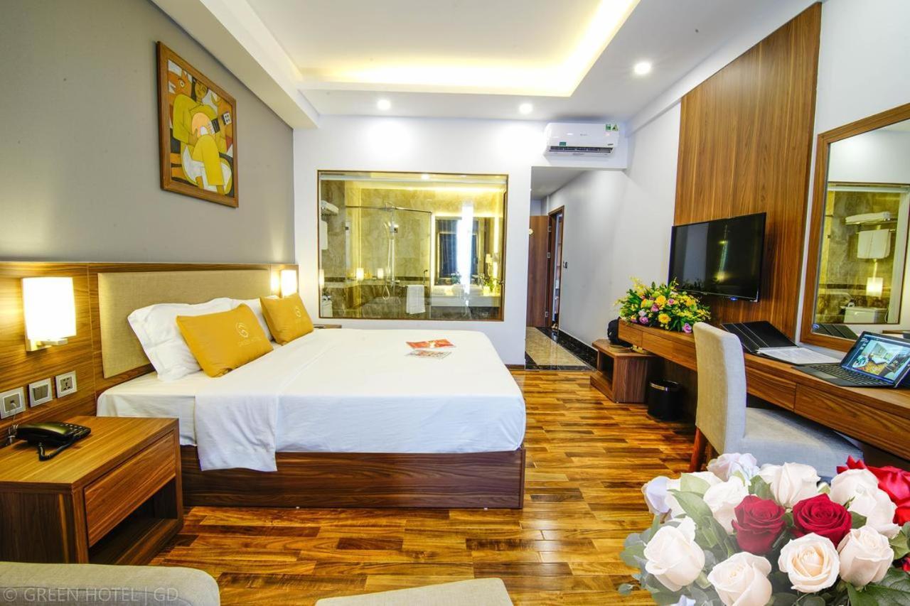 Green Hadong Hotel Ha Dong Bagian luar foto
